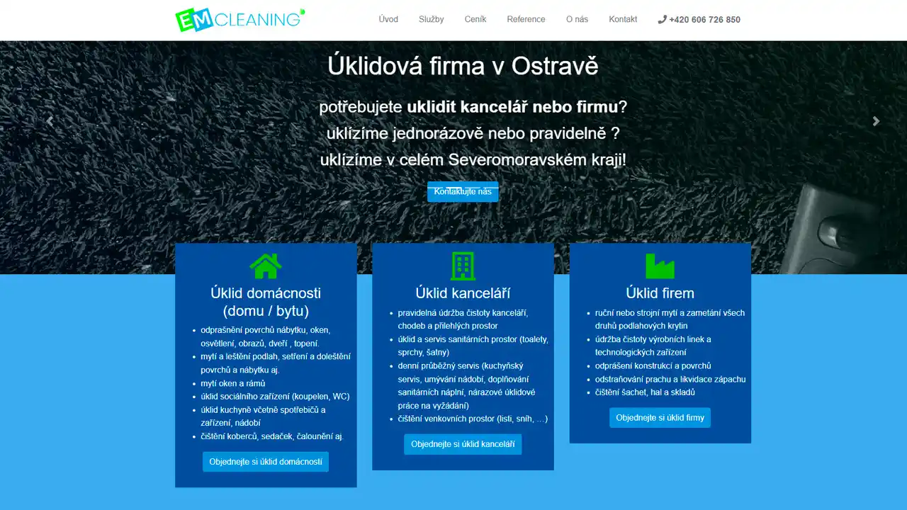 Ostrava úlkid portfolio webdesign studio82.cz